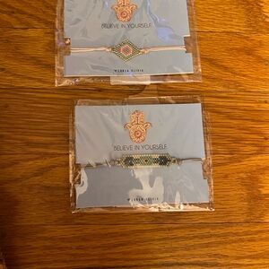 BUNDLE OF “2” BELIEVE IN YOURSELF BRACELETS- NEW WITH TAGS BY LOREN OLIVIA